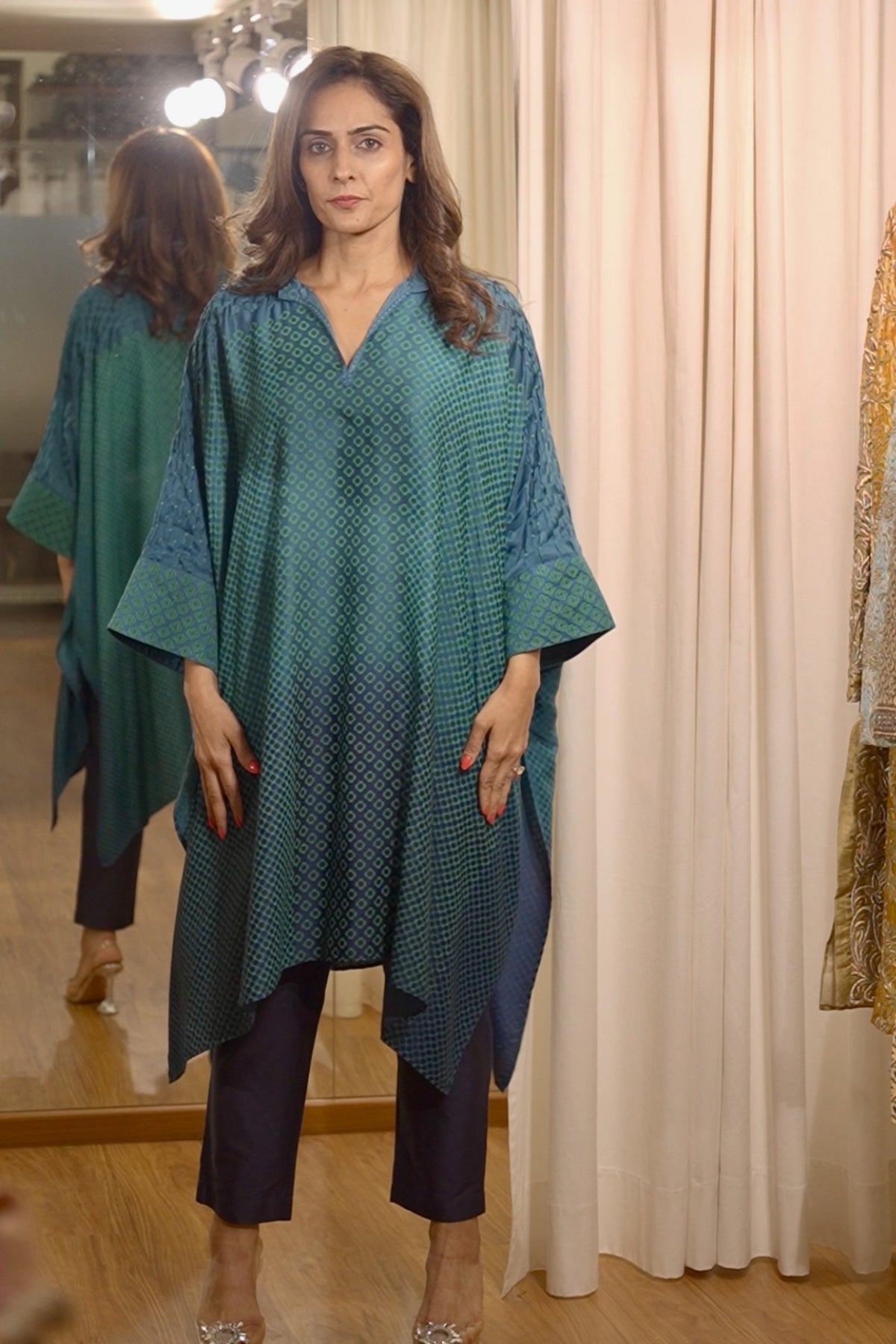 Blue Shaded Tunic
