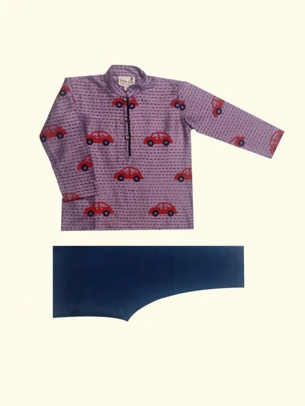 Race Car Kurta Set