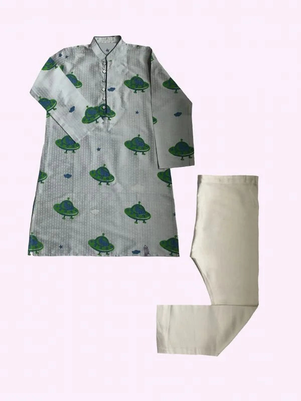 Block Printed Kurta Set