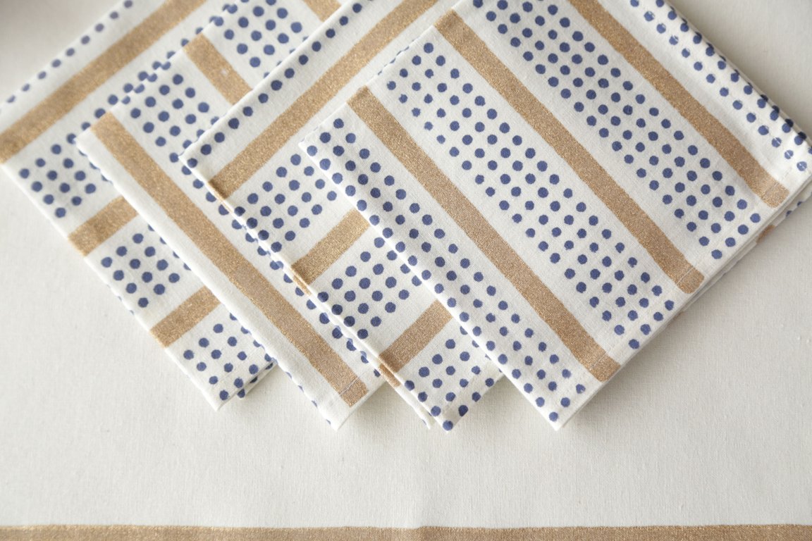 Lark Echo Cocktail Napkin (Set Of 4)