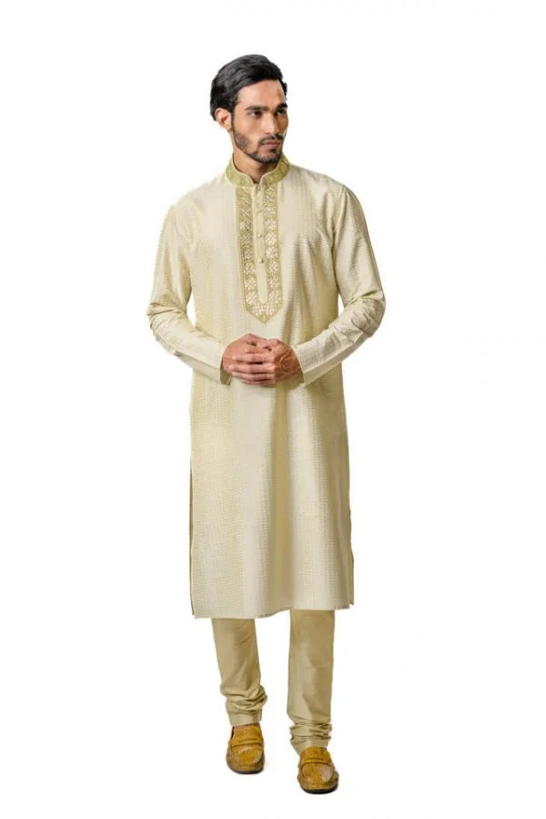 Pistag Block Printed Kurta Set