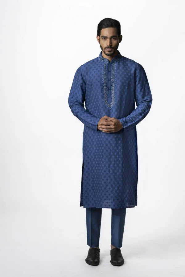 Ocean Printed Kurta Set